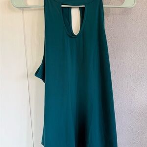 Maurices Teal Keyhole Blouse